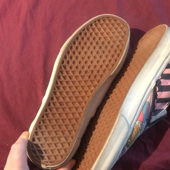 Vans The Beatles Yellow Submarine Super Rare Discontinued Slip Ons SZ 10.5 - Picture 8 of 9